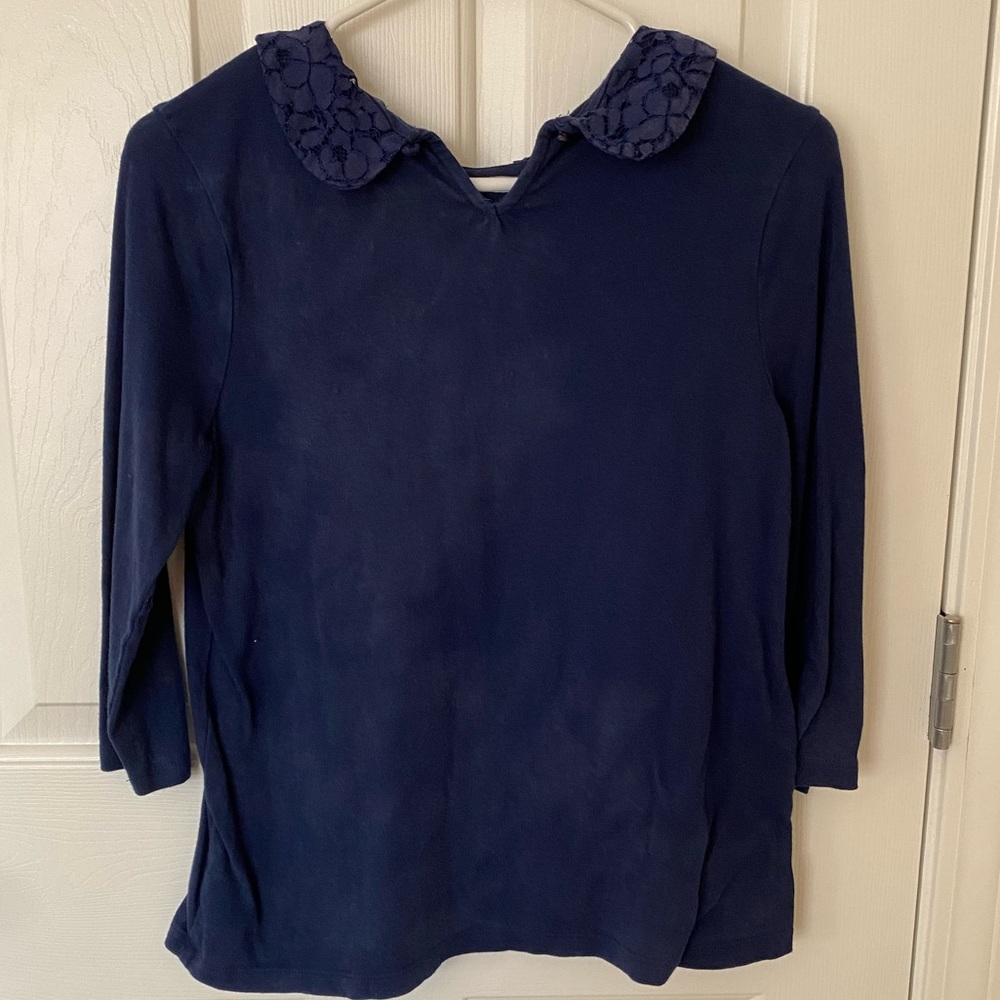 Gap Collar Long Sleeve Shirt - S